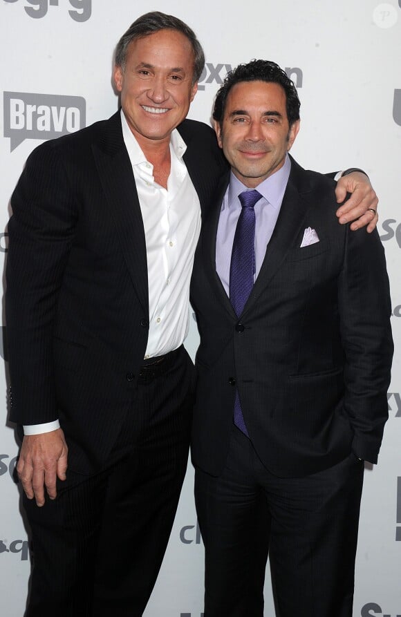 Dr. Terry Dubrow and Dr. Paul Nassif  à la soirée « 2015 NBCUniversal Cable Entertainment Upfront » à New York, le 14 mai 2015 