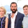  Gus Van Sant, Matthew McConaughey et Naomi Watts - Photocall de The Sea of Trees/La Forêt des songes au Festival de Cannes le 16 mai 2015