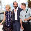 Gus Van Sant, Matthew McConaughey et Naomi Watts - Photocall de The Sea of Trees/La Forêt des songes au Festival de Cannes le 16 mai 2015
