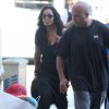 Exclusif - Janet Jackson quitte l'aeroport de Los Angeles, le 1er Octobre 2012. 