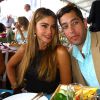 Sofia Vergara et son ex fiancé Nick Loeb au "Hampton Classic Horse Show". Le 24 mai 2014