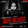 Mariska Hargitay sur l'une des affiches du clip Bad Blood