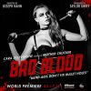 Cara Delevingne sur l'une des affiches du clip Bad Blood
