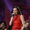 Exclusif - Tina Arena - Enregistrement de l'émission "Du côté de Chez Dave" spéciale Tina Arena le 13 avril. Diffusion à 17h le 24 mai 2015 sur France 3.