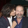 Ines de la Fressange et Denis Olivennes - Avant-premiere du film "Opium" au cinema "Le Saint-Germain-des-Pres" a Paris. Le 27 septembre 2013