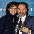  Exclusif - Denis Olivennes et sa compagne In&egrave;s de la Fressange - Soir&eacute;e annuelle de la FIDH (F&eacute;d&eacute;ration Internationale des ligues de Droits de l'Homme) &agrave; l'H&ocirc;tel de Ville &agrave; Paris, le 8 d&eacute;cembre 2014.&nbsp; 