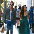  Jonathan Rhys-Meyers et sa girlfriend &agrave; West Hollywood, Los Angeles, Cle 11 ao&ucirc;t 2014. 