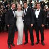 Denis Villeneuve, Emily Blunt, Benicio Del Toro, Josh Brolin - Montée des marches de l'équipe du film "Sicario" lors du 68e Festival International du Film de Cannes le 19 mai 2015