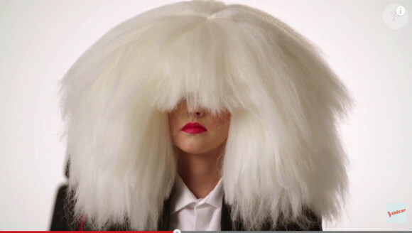 Pour l'émission télé The Voice US, Christina Aguilera parodie les popstars américaine. Elle imite Sia