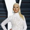 Christina Aguilera - People à la soirée "Vanity Fair Oscar Party" à Hollywood, le 22 février 2015. 