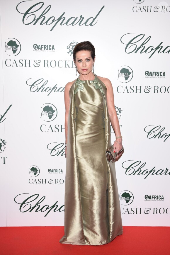 Chantal Sciuto - Soirée "Chopard Cash & Rocket" lors du 68ème festival international du film de Cannes. Le 19 mai 2015 