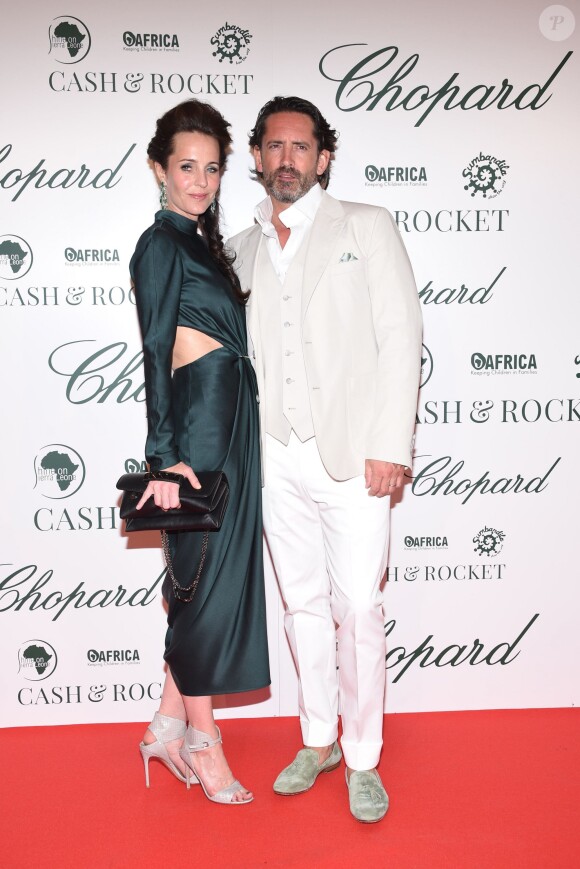 Julie Brangstrup , Mark Brangstrup Watts - Soirée "Chopard Cash & Rocket" lors du 68ème festival international du film de Cannes. Le 19 mai 2015 