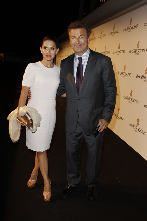 Alec Baldwin et Hilaria Thomas - Soirée De Grisogono Glam Extravaganza, Cannes le 23 mai 2012