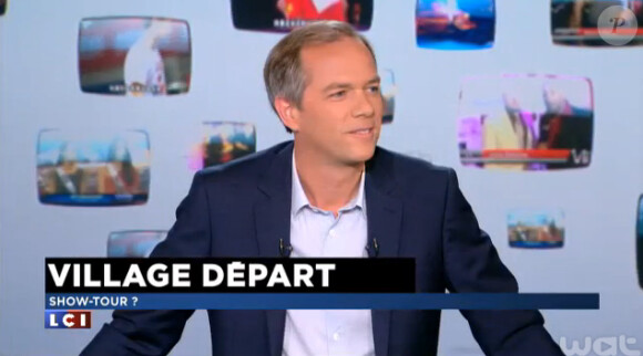Julien Arnaud présente La Médiasphère sur LCI (émission diffusée le samedi 23 mai 2015).