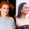 Léa Seydoux et Marion Cotillard lors du Festival de Cannes 2015 (photomontage)