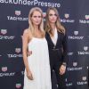Poppy et sa soeur Cara Delevingne - Soirée Tag Heuer à Monaco. Le 23 mai 2015