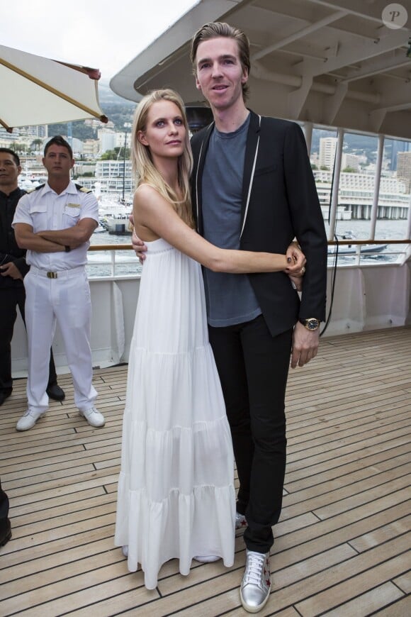 Poppy Delevingne et son mari James Cook - Soirée Tag Heuer à Monaco. Le 23 mai 2015