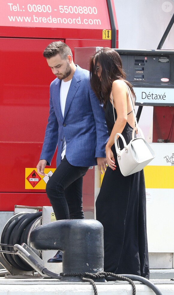 Liam Payne du groupe One Direction et Sophia Smith à Monaco pour assister au Grand Prix de Formule 1 le 24 mai 2015.