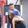 Liam Payne du groupe One Direction et sa compagne Sophia Smith à Monaco pour assister au Grand Prix de Formule 1 le 24 mai 2015.