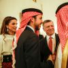 La reine Rania de Jordanie célébrait le 25 mai 2015 à Amman la Fête nationale jordanienne avec son mari le roi Abdullah II, leur fils le prince héritier Hussein, 20 ans, et leur fille la princesse Salma, 14 ans.