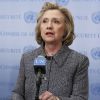 Hillary Clinton lors d'une conférence à l'ONU à New York le 10 mars 2015