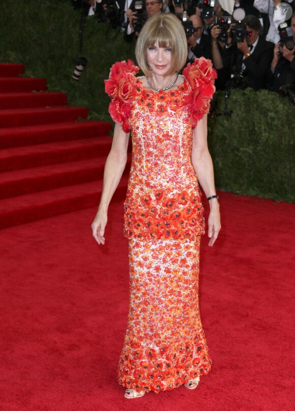 Anna Wintour - Soirée Costume Institute Gala 2015 (Met Ball) au Metropolitan Museum à New York, le 4 mai 2015.