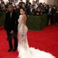  Kim Kardashian et son mari Kanye West - Soir&eacute;e Costume Institute Gala 2015 (Met Ball) au Metropolitan Museum, c&eacute;l&eacute;brant l'ouverture de Chine: &agrave; travers le miroir &agrave; New York. Le 4 mai 2015.  