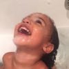 North dans son bain, sur Instagram le 28 mai 2015
