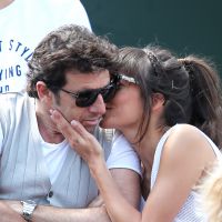 Patrick Bruel et Caroline in love devant Marie Drucker amoureuse à Roland-Garros