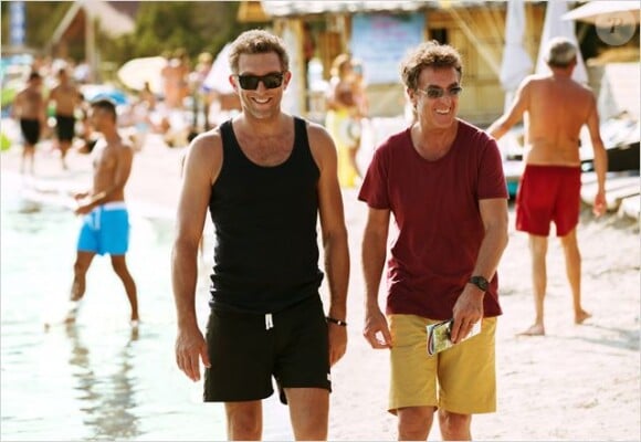 Vincent Cassel et François Cluzet dans Un moment d'égarement.