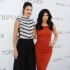 Kendall et Kylie Jenner assistent au lancement de leur collection Kendall + chez Topshop, au centre commercial The Grove. Los Angeles, le 3 juin 2015.