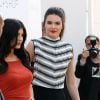 Kylie et Kendall Jenner assistent au lancement de leur collection Kendall + chez Topshop, au centre commercial The Grove. Los Angeles, le 3 juin 2015.