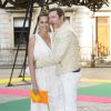 Yasmin et Simon Le Bon assistent au vernissage de l'exposition d'été de la Royal Academy of Arts, au site de Burlington Gardens de l'académie. Londres, le 3 juin 2015.