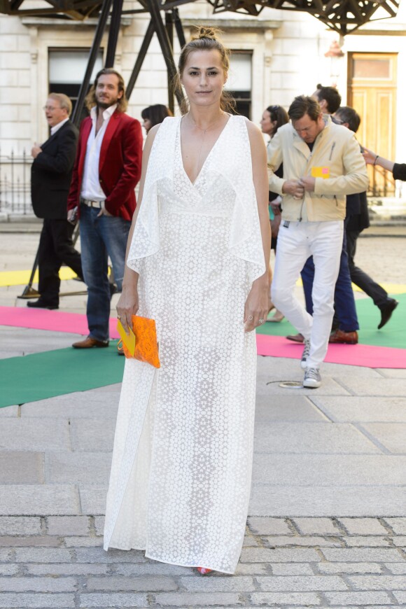 Yasmin Le Bon assiste au vernissage de l'exposition d'été de la Royal Academy of Arts, au site de Burlington Gardens de l'académie. Londres, le 3 juin 2015.