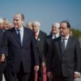 Le prince Albert II de Monaco et le président François Hollande participaient le 4 juin 2015 au sommet méditerranéen contre le réchauffement climatique, MEDCOP21, à Marseille.