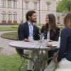 Le prince Carl Philip de Suède et Sofia Hellqvist en interview avec Tilde de Paula pour TV4 avant leur mariage le 13 juin 2015