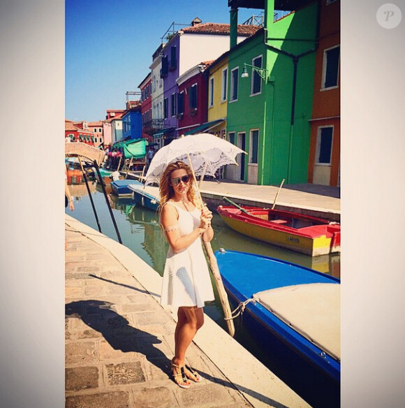 Emilie Nef Naf à Venise. Juin 2015.