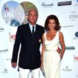  Le prince Serge de Yougoslavie et sa femme Eleonora Rajneri participent à la soirée de "Sail for a Cause", une journée caritative co-organisée par Leticia de Massy et le réseau féminin LeSpot.net au Yacht Club de Monaco le samedi 6 juin 2015.  