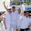 Pierre Casiraghi et son équipe "Gin Tonic" - Andrea Casiraghi et son frère Pierre participent à "Sail for a Cause", une journée caritative co-organisée par Leticia de Massy et le réseau féminin LeSpot.net au Yacht Club de Monaco le samedi 6 juin 2015.