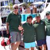 Charles de Bourbon Des Deux Siciles et son équipe participent à "Sail for a Cause", une journée caritative co-organisée par Leticia de Massy et le réseau féminin LeSpot.net au Yacht Club de Monaco le samedi 6 juin 2015.