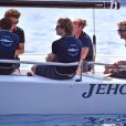  Andrea Casiraghi participe à "Sail for a Cause", une journée caritative co-organisée par Leticia de Massy et le réseau féminin LeSpot.net au Yacht Club de Monaco le samedi 6 juin 2015. 