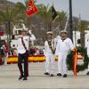Le roi Felipe VI d'Espagne assiste à une cérémonie en l'honneur du centenaire de la création de la flotte sous-marine à Carthagène le 11 juin 2015.
