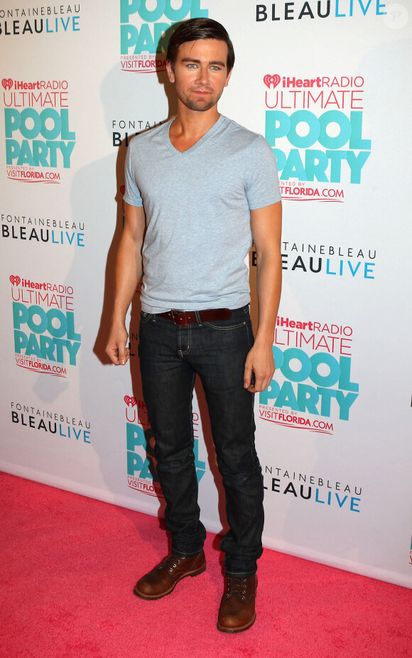 Torrance Coombs - Photocall de "iHeartRadio Ultimate Pool Party" presente par "VISIT FLORIDA" a l'hotel "Fontainbleu" a Miami, le 29 juin 2013  