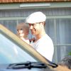 Frankie Sandford (du groupe "The Saturdays") et son futur mari Wayne Bridge profitent de leurs amis et famille la veille de leur mariage à Woburn. Le 18 juillet 2014