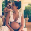 Franckie Bridge et son fils Parker sur Instagram - Juin 2015
