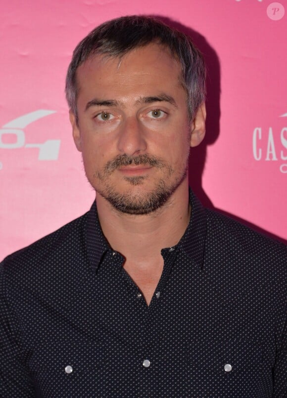 Exclusif - Sébastien Thoen - Photocall du dîner de l'équipe du Grand Journal de Canal + à la suite Sandra and Co au 63 la Croisette, à l'occasion du 68e festival international du film de Cannes. Le 12 mai 2015.
