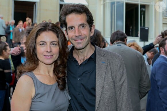 Exclusif - Anne Landois (prix télévision scénariste), Julien Berjeaut (prix nouveau talent animation) - Fête des prix SACD 2015 à la SACD (la Société des auteurs et compositeurs dramatiques) à Paris, le 15 juin 2015.