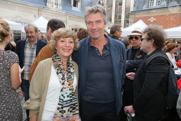Exclusif - Sophie Deschamps (présidente de la SACD), Philippe Caroit - Fête des prix SACD 2015 à la SACD (la Société des auteurs et compositeurs dramatiques) à Paris, le 15 juin 2015. 