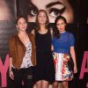 Chloé Coulloud, Marie-Ange Casta et Amelle Chahbi - Avant-première du film "Amy" au cinéma Max Linder à Paris, le 16 juin 2015.
