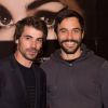 Asif Kapadia (réalisateur) et Assaâd Bouab - Avant-première du film "Amy" au cinéma Max Linder à Paris, le 16 juin 2015.